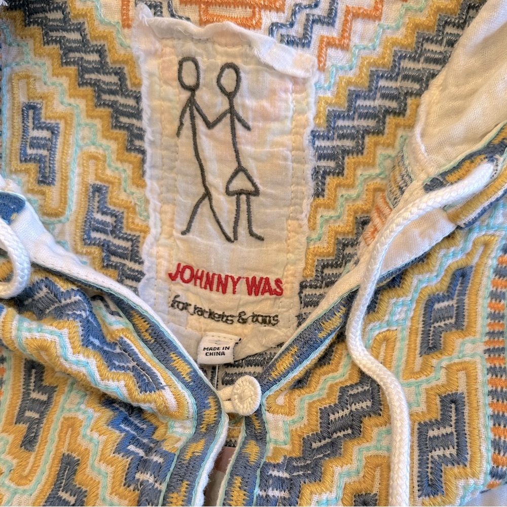 Johnny Was The Cabo Gauze Hoodie - Picture 6 of 10